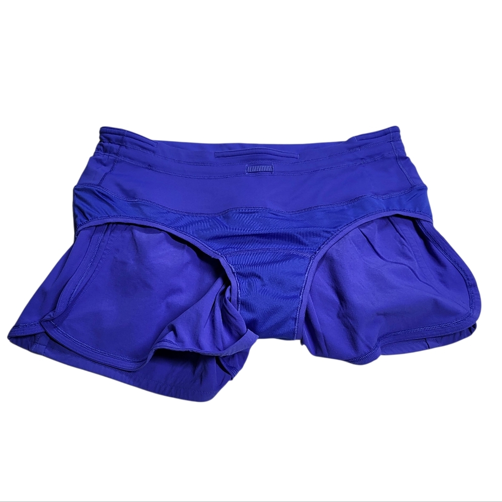 Lululemon Run Times Short II 4" Blazer Blue - Picture 8 of 16